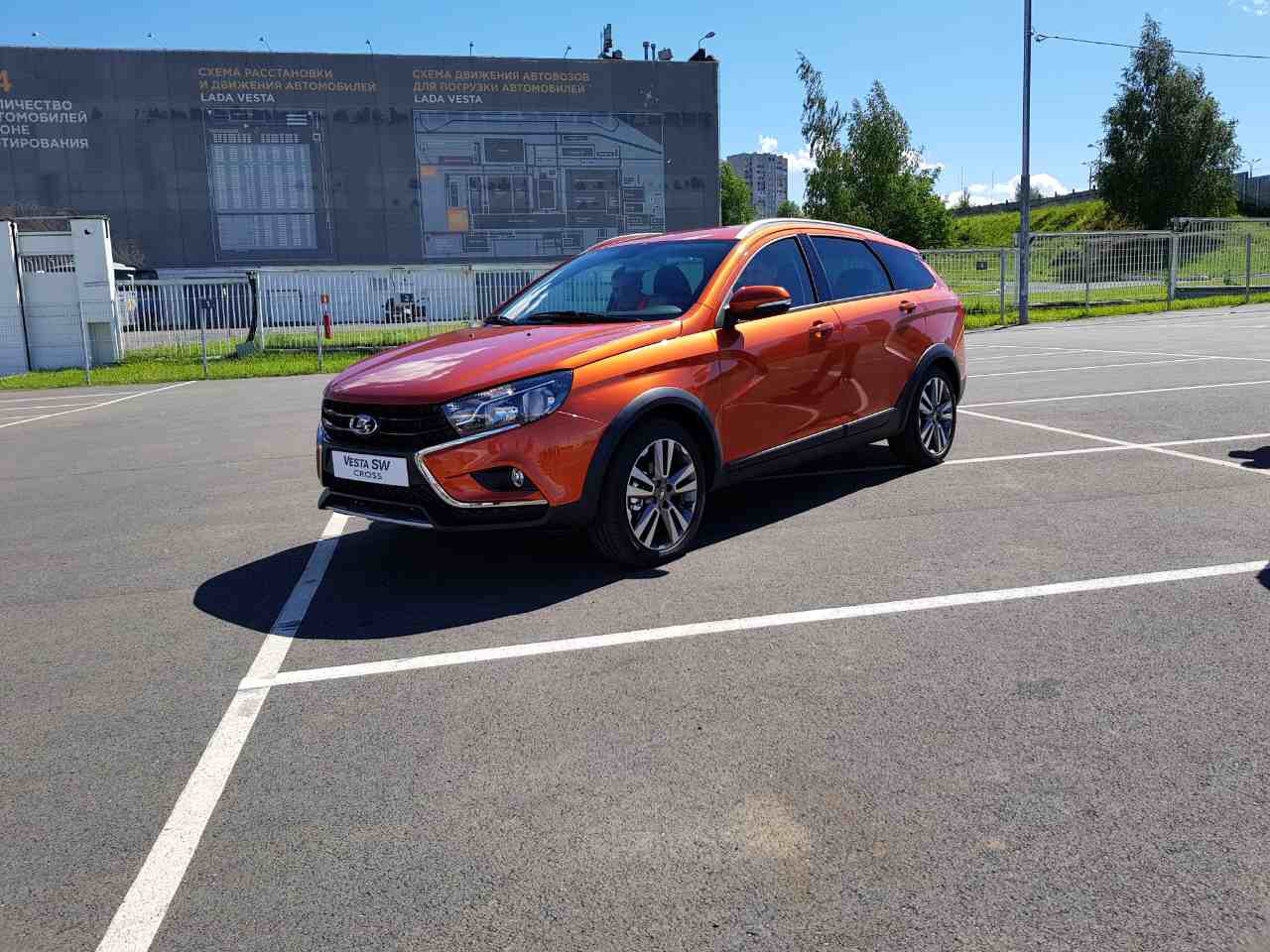 Эксклюзивные фото LADA Vesta Cross