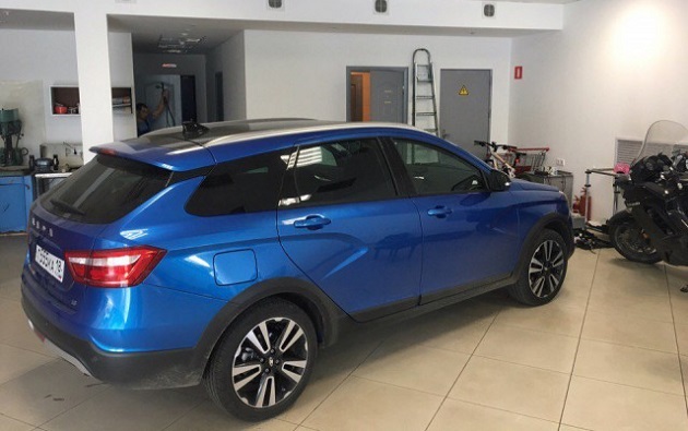 Свежие фото: LADA Vesta SW Exclusive!