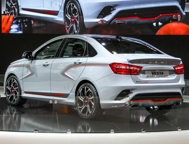 LADA Vesta Sport | запуск модели